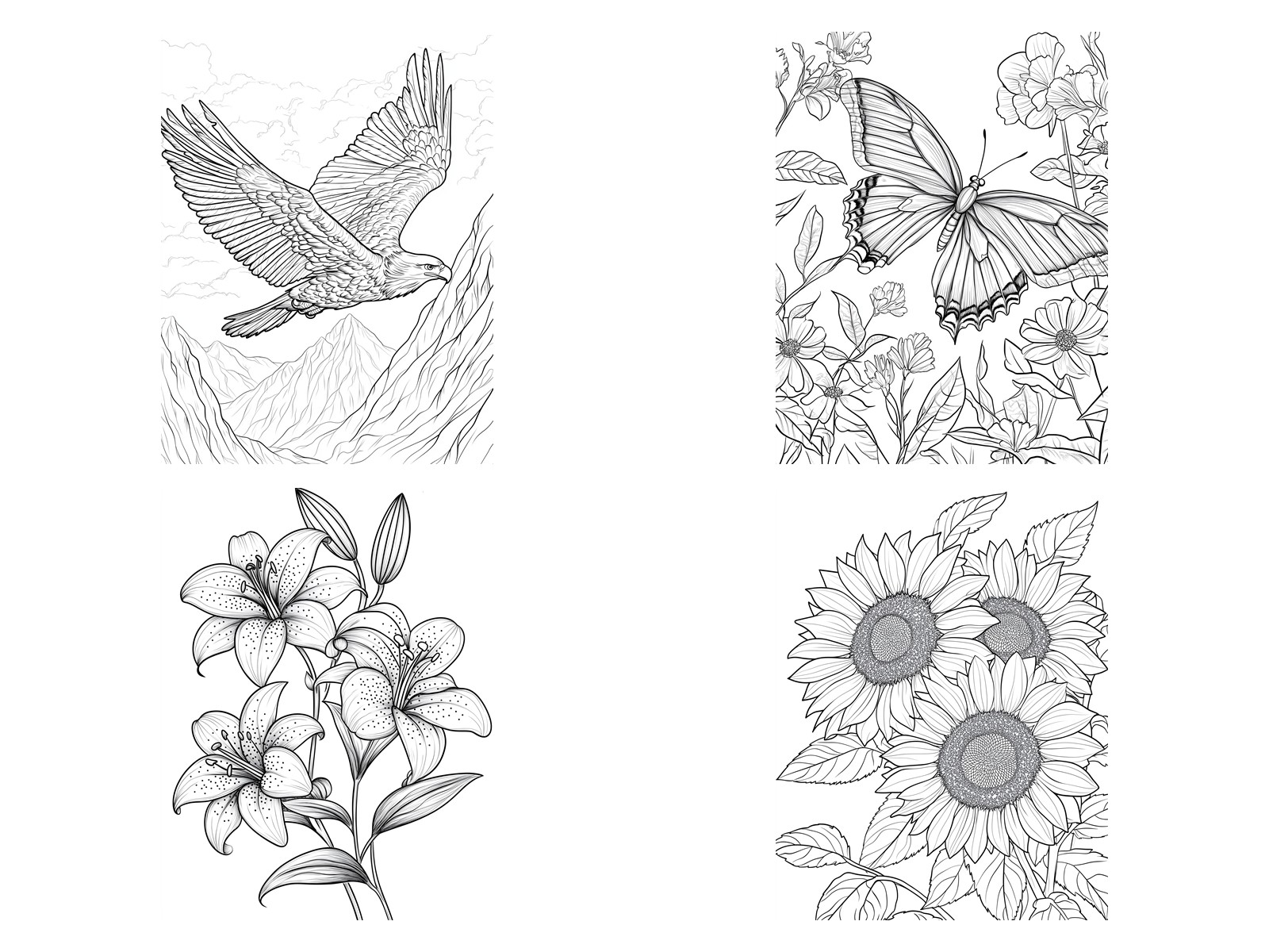 Selection of Scripture Coloring Pages